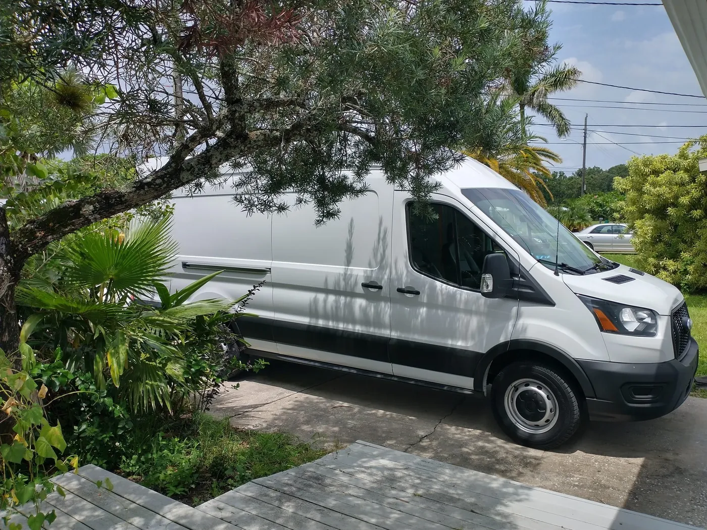 HandyVan delivery van used for local pickup and delivery jobs in Brevard County